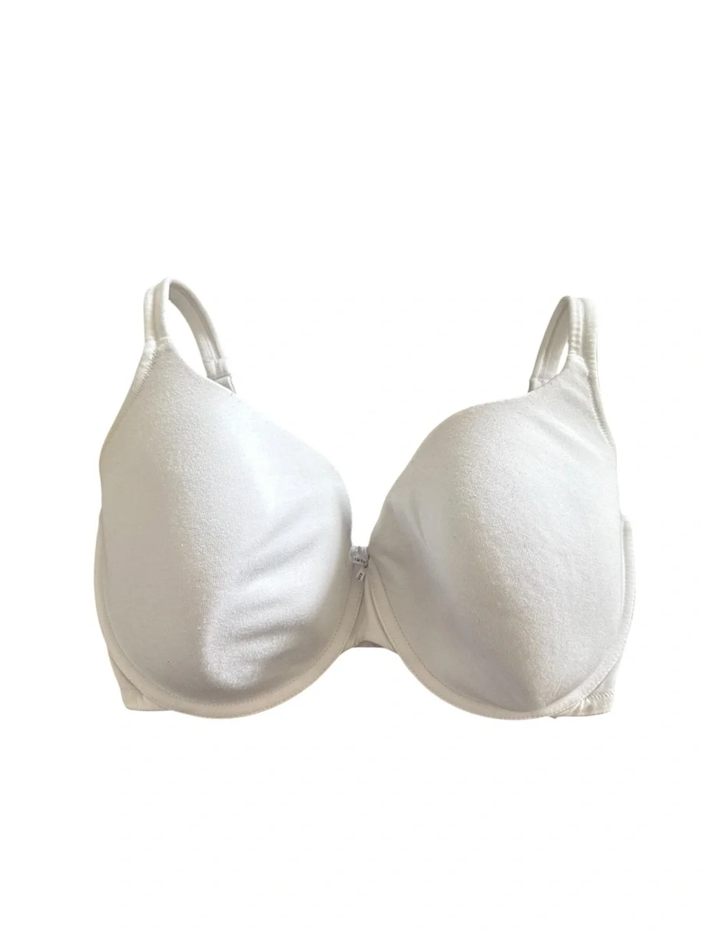 Cacique Smoothing Underwire Bra Full Coverage Support White Size 38H‎